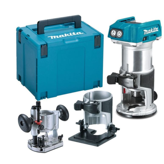 Makita - DRT50ZJX2 Κουρευτικό Περιθωρίων με 3 Βάσεις BL Motor 18V σε Makpac (Solo - Χωρίς Μπαταρία και Φορτιστή) (περιορισμένη ποσότητα)