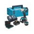 Makita - DTW300RTJX Μπουλονόκλειδο Μπαταρίας Brushless 18V με 2 Μπαταρίες 5Ah, Φορτιστή και Makpac με 9 Καρυδάκια (περιορισμένη ποσότητα)