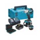 Makita - DTW300RTJX Μπουλονόκλειδο Μπαταρίας Brushless 18V με 2 Μπαταρίες 5Ah, Φορτιστή και Makpac με 9 Καρυδάκια (περιορισμένη ποσότητα)