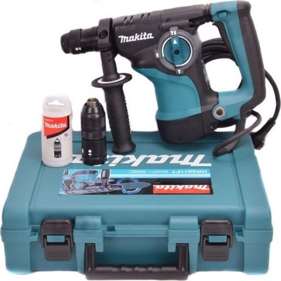 Makita - HR2811FT Κρουστικό Σκαπτικό Sds-Plus 800W με Extra Ταχυτσόκ (περιορισμένη ποσότητα)