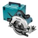 Makita - HS7611J Δισκοπρίονο 1600W με Σύστημα Αναρρόφησης σε Makpac (περιορισμένη ποσότητα)