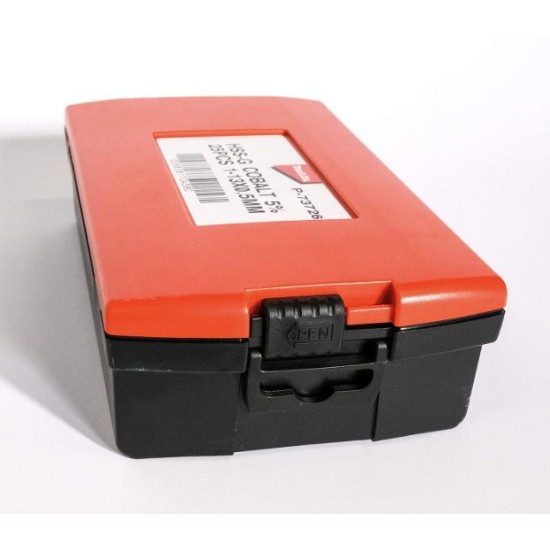 Makita - Σετ Τρυπανιών Κοβαλτίου 5% HSS με Μπρονζέ Φινίρισμα, σε Κασετίνα 25 Τεμαχίων 1-13mm (περιορισμένη ποσότητα)