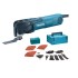 Makita - TM3010CX3J Παλινδρομικό Πολυεργαλείο 320W με Ρύθμιση Ταχύτητας σε Makpac (περιορισμένη ποσότητα)