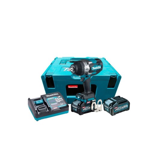 Makita - Brushless Μπουλονόκλειδο XGT 1800Nm/BL 40V 2x4Ah με Υποδοχή 3/4