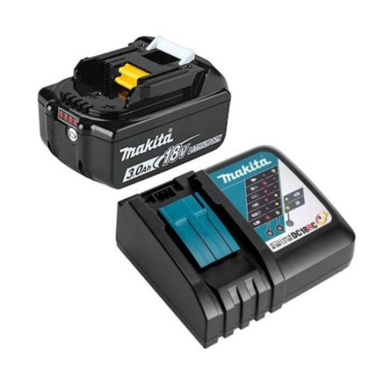 Makita - Σετ Μπαταρία Λιθίου 18V 3Ah με Φορτιστή 18V