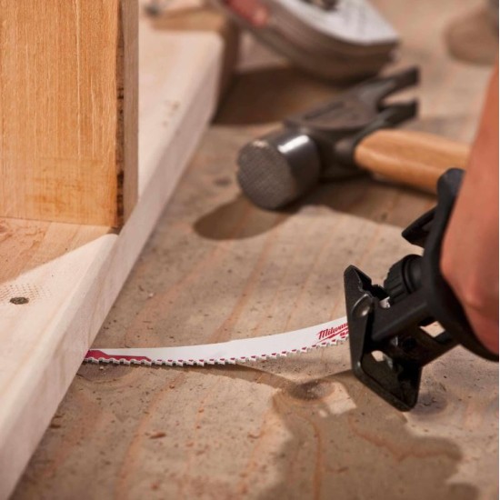 Milwaukee - Λάμα Σπαθόσεγας Κατεδάφισης για Ξύλο 300x6mm σετ 5 τμχ (περιορισμένη ποσότητα)