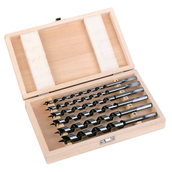 Milwaukee - Σετ Τρυπάνια Ξύλου Φ8/10/12/14/16/18x230 (Ολικό Μήκος)