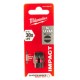 Milwaukee - Μύτη Ίσια 6,5x25 Παλμικού Impact Shock Bl. Milwaukee (2 τμχ)