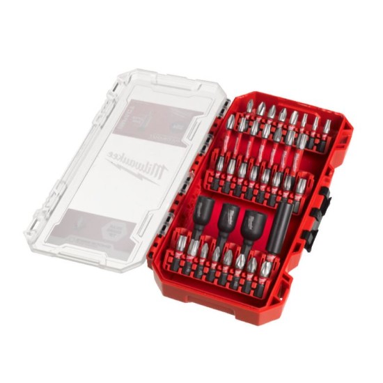 Milwaukee - Shockwave Σετ Μύτες, Καρυδάκια και Αντάπτορας 35τμχ