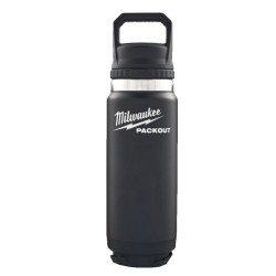 Milwaukee - Packout Μαύρο Μπουκάλι Θερμός με Καπάκι 710ml (περιορισμένη ποσότητα)