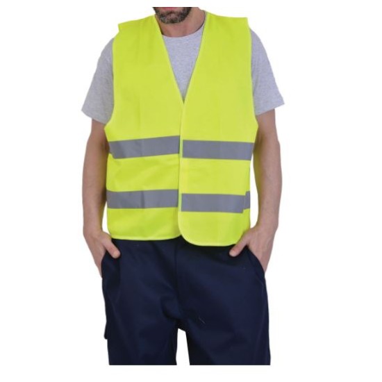 ERGOline - Φωσφοριζέ Γιλέκο Κίτρινο (Medium-Large)