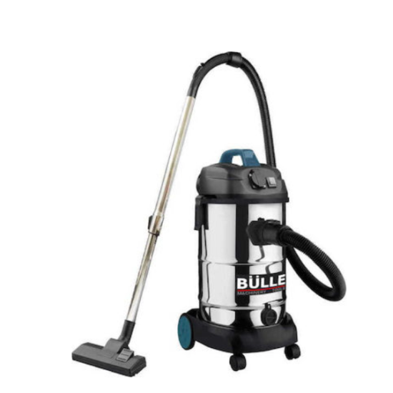 Bulle - Σκούπα Inox Υγρών Στερεών 1600W 30L