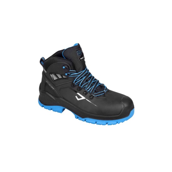 Bicap - Μποτάκι Aσφαλείας Εργασίας Whale S3 Αδιάβροχο Μαύρο Νο. 42