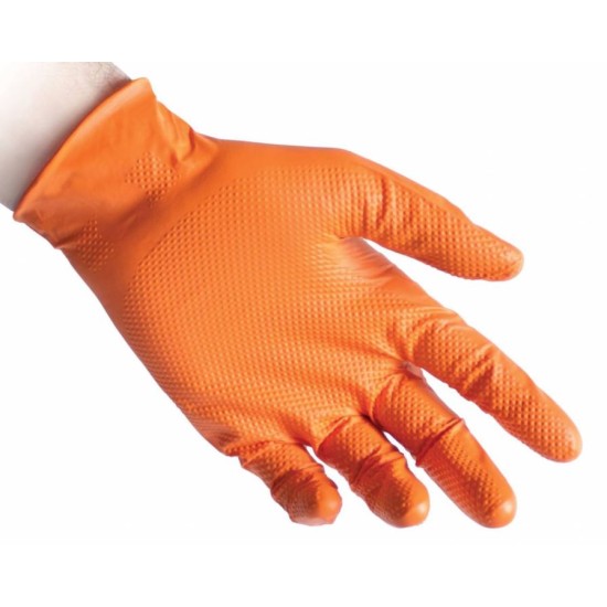 Reflexx - N85 Νιτριλίου Χωρίς Πούδρα σε Χρώμα Πορτοκαλί Μέγεθος XL 50τμχ