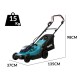 Makita - DLM330RM Μηχανή Γκαζόν 33 cm Ωθούμενη LXT® 18V (περιορισμένη ποσότητα)
