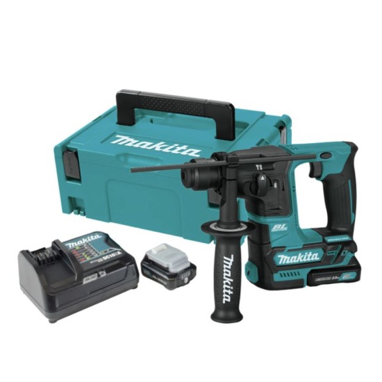 Makita - HR166DSMJ Κρουστικό Σκαπτικό Μπαταρίας 18V με 2 Μπαταρίες (10,8V/4,0Ah) και Φορτιστή σε Makpac (περιορισμένη ποσότητα)