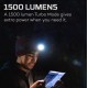 Nebo - Einstein 1500lm Επαναφορτιζόμενος Φακός Κεφαλής LED Αδιάβροχος IP67
