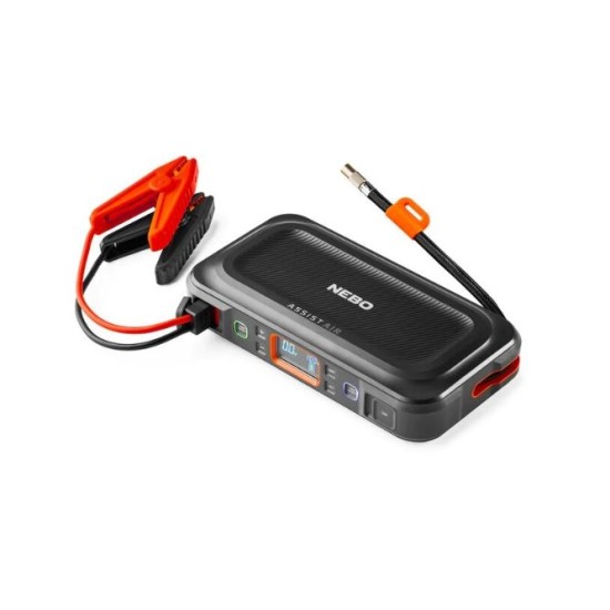 Nebo - Εκκινητής Μπαταρίας (Jump Starter), Εφερδρική Μπαταρία για Ηλεκτρονικές Συσκευές (Powerbank) και Αεροσυμπιεστής (περιορισμένη ποσότητα)