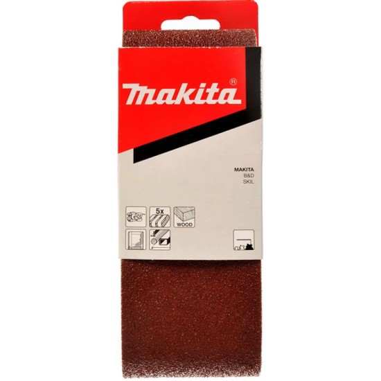 Makita - Σμυριδοταινία 100X610mm G60 5 Τεμάχια