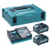 Makita - Power Pack 2 x 40 Vmax 4.0Ah με Φορτιστή και Makpac