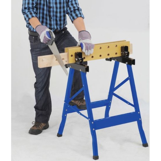 Bulle - Πάγκος Εργασίας με Ξύλινο (MDF) Τραπέζι 62x60.5x79.5cm (περιορισμένη ποσότητα)