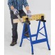 Bulle - Πάγκος Εργασίας με Ξύλινο (MDF) Τραπέζι 62x60.5x79.5cm (περιορισμένη ποσότητα)