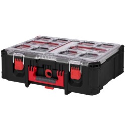 Milwaukee - Packout XL Deep Organizer Ταμπακιέρα Εργαλείων με Ρυθμιζόμενα Χωρίσματα