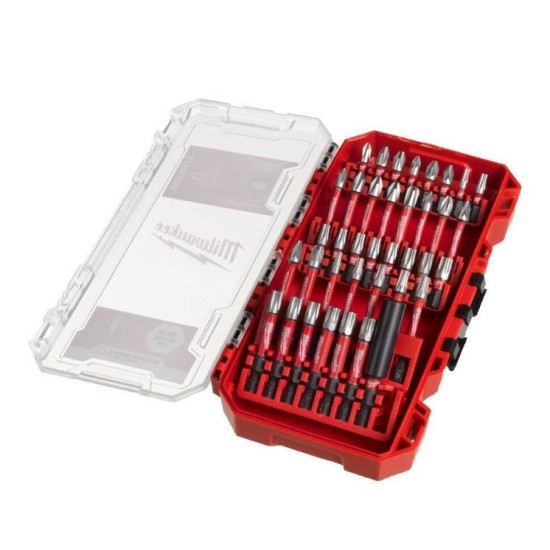 Milwaukee - Shockwave Σετ Μύτες Κατσαβιδιού Torx / Αστέρι / Σταυρός 38τμχ