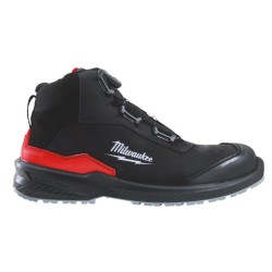 Milwaukee - FLEXTRED™ Μποτάκι Ασφαλείας με Δέρμα Nubuck και Σύστημα Εφαρμογής BOA®Μαύρο Νο. 43