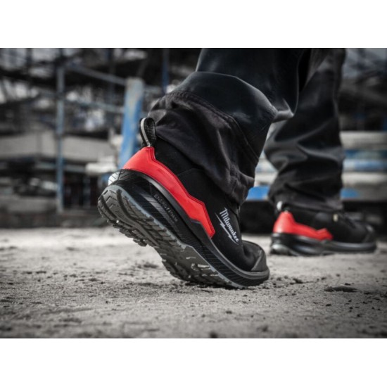 Milwaukee - FLEXTRED™ Μποτάκι Ασφαλείας με Δέρμα Nubuck και Σύστημα Εφαρμογής BOA®Μαύρο Νο. 43