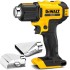 Dewalt - Πιστόλι Θερμού Αέρα 18V με Ρύθμιση Θερμοκρασίας εώς και 530°C (Solo - Χωρίς Μπαταρία και Φορτιστή)
