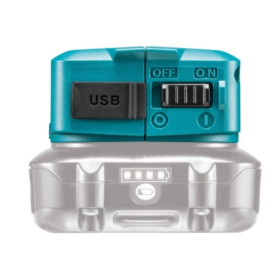 Makita - Αντάπτορας Φόρτισης USB για Φορητές Συσκευές 10,8V/12V