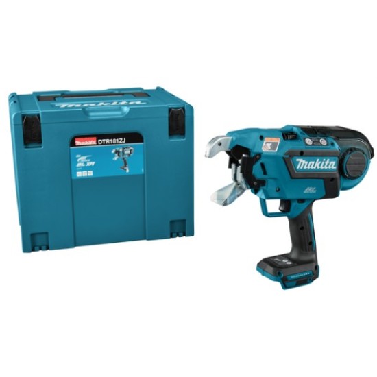 Makita - DTR181ZJ Ηλεκτρικό Δετικό Ράβδων Οπλισμού Μπαταρίας Λιθίου 18V σε Makpac (Solo - Χωρίς Μπαταρία & Φορτιστή)