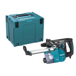 Makita - HR3011FCWJ Κρουστικό Περιστροφικό Πιστολέτο Sds-Plus 1050W με AVT και Κιτ Συλλογής Σκόνης σε Makpac